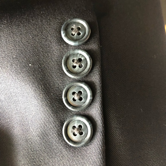 Jack Victor Navy Verona Wool Blazer - Picture 5 of 8